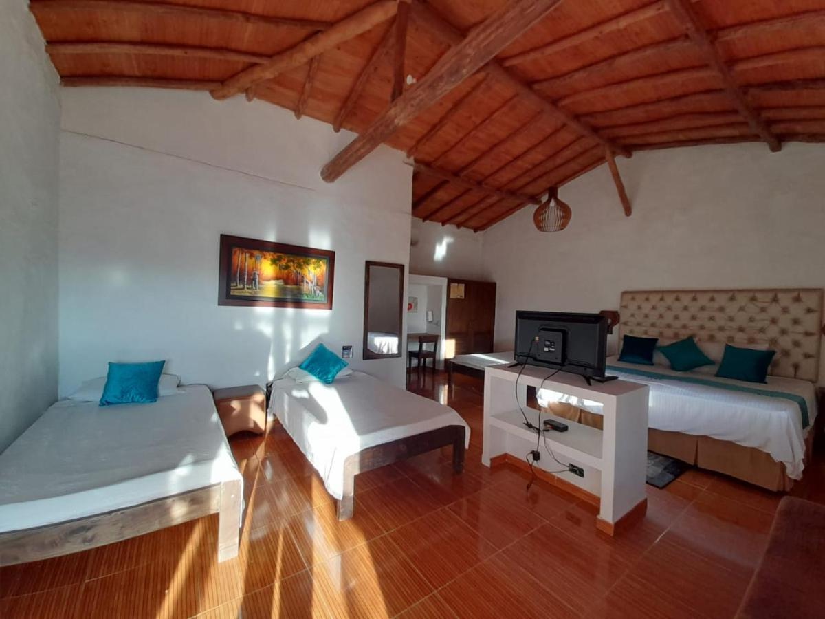 Hotel Santos De Piedra - Maranatha Barichara Luaran gambar